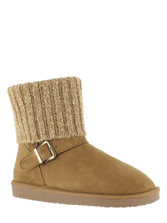 Zdjęcie produktu ISLAND BOOT Botki zimowe "Kourtney" w kolorze jasnobrązowym rozmiar: 36