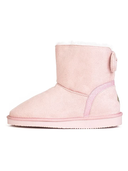 Zdjęcie produktu ISLAND BOOT Botki zimowe "Massey" w kolorze jasnoróżowym rozmiar: 36