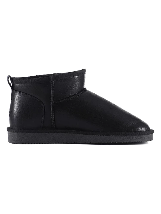 Zdjęcie produktu ISLAND BOOT Botki zimowe "Miley" w kolorze czarnym rozmiar: 39