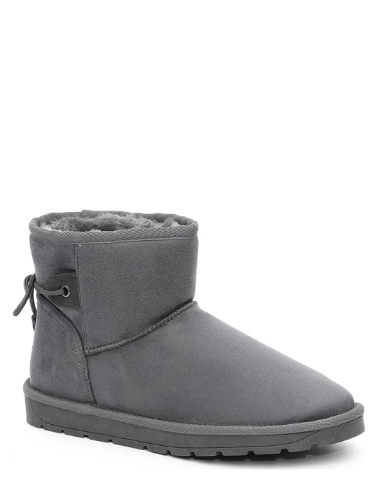 Zdjęcie produktu ISLAND BOOT Botki zimowe "Phoebe" w kolorze antracytowym rozmiar: 40
