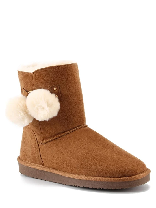 Zdjęcie produktu ISLAND BOOT Botki zimowe "Sherbrooke" w kolorze jasnobrązowym rozmiar: 37