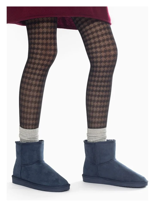Zdjęcie produktu ISLAND BOOT Botki zimowe "Stela" w kolorze granatowym rozmiar: 37