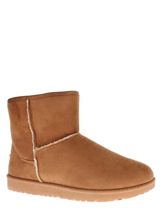 Zdjęcie produktu ISLAND BOOT Botki zimowe "Stela" w kolorze jasnobrązowym rozmiar: 41