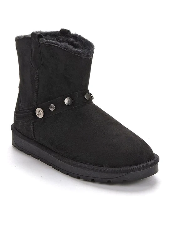 Zdjęcie produktu ISLAND BOOT Botki zimowe w kolorze czarnym rozmiar: 38