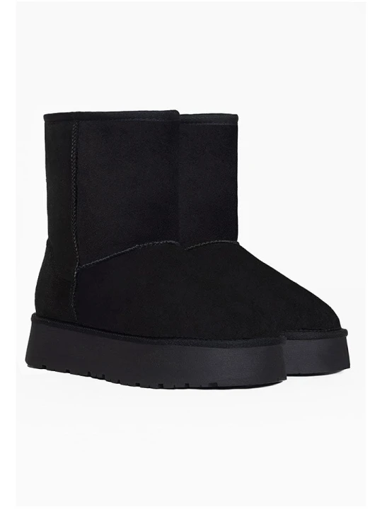 Zdjęcie produktu ISLAND BOOT Botki zimowe w kolorze czarnym rozmiar: 36