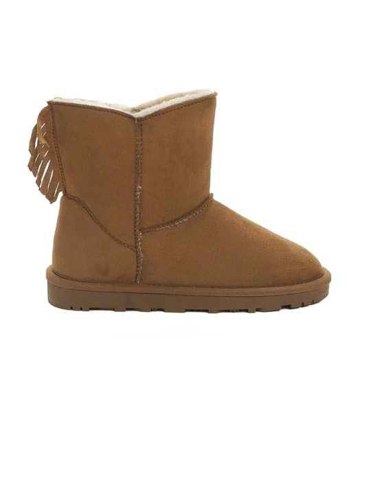 Zdjęcie produktu ISLAND BOOT Botki zimowe w kolorze jasnobrązowym rozmiar: 30