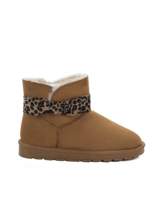 Zdjęcie produktu ISLAND BOOT Botki zimowe "Winny Leo" w kolorze jasnobrązowym rozmiar: 38