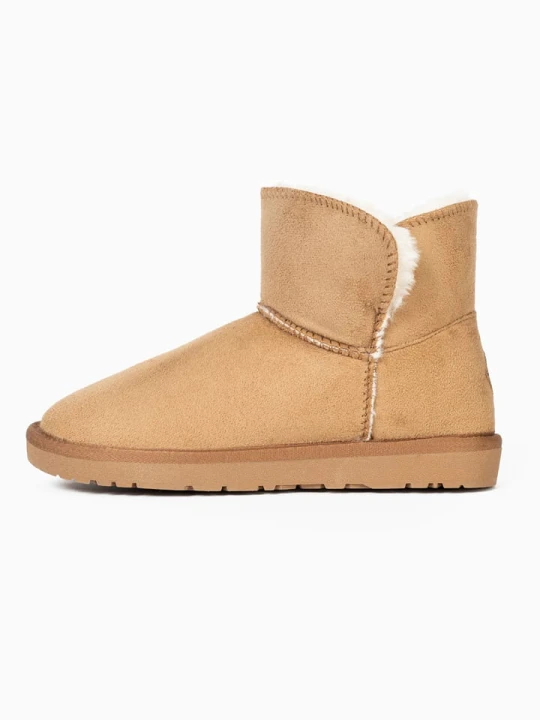 Zdjęcie produktu ISLAND BOOT Botki zimowe "Winny" w kolorze jasnobrązowym rozmiar: 32