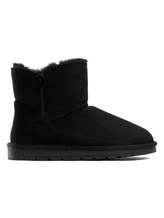 Zdjęcie produktu ISLAND BOOT Botki zimowe "Zarela" w kolorze czarnym rozmiar: 37