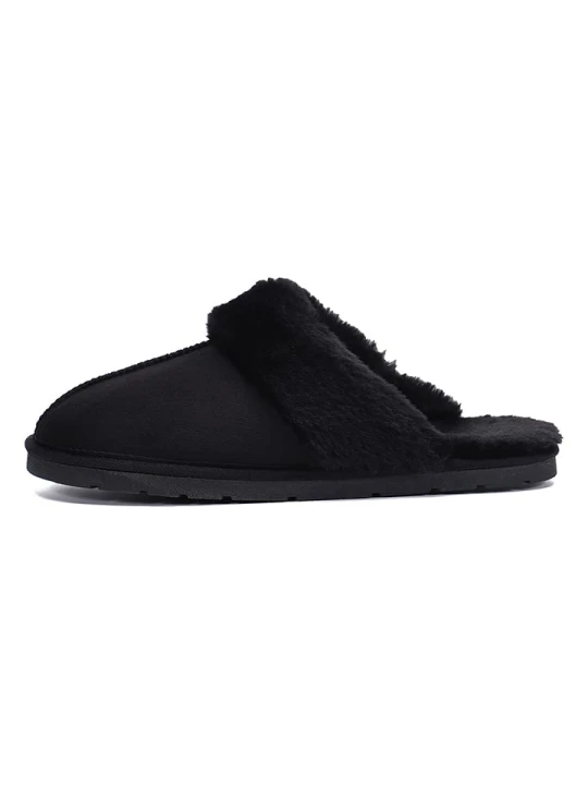 Zdjęcie produktu ISLAND BOOT Kapcie "Emefa" w kolorze czarnym rozmiar: 41