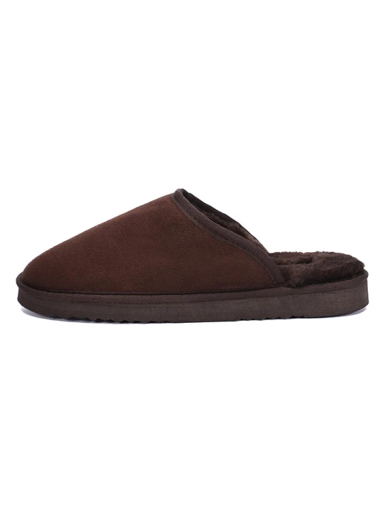 Zdjęcie produktu ISLAND BOOT Kapcie "Fajer" w kolorze brązowym rozmiar: 41