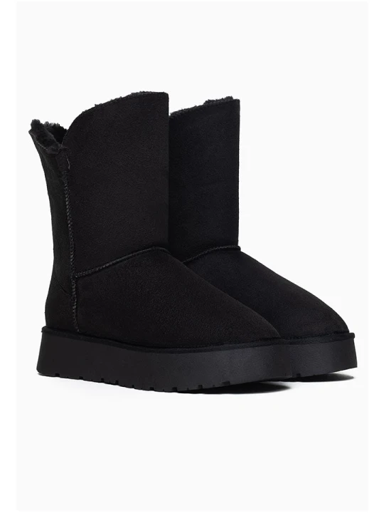 Zdjęcie produktu ISLAND BOOT Kozaki zimowe "Adeline" w kolorze czarnym rozmiar: 38