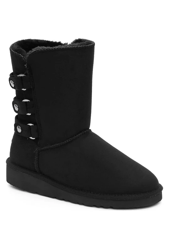 Zdjęcie produktu ISLAND BOOT Kozaki zimowe "Betina" w kolorze czarnym rozmiar: 39