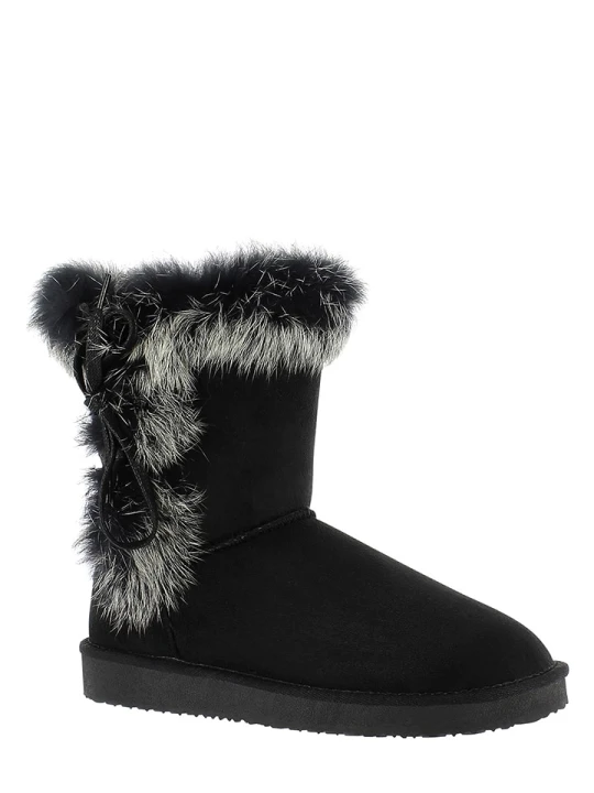 Zdjęcie produktu ISLAND BOOT Kozaki zimowe "Christy" w kolorze czarnym rozmiar: 40