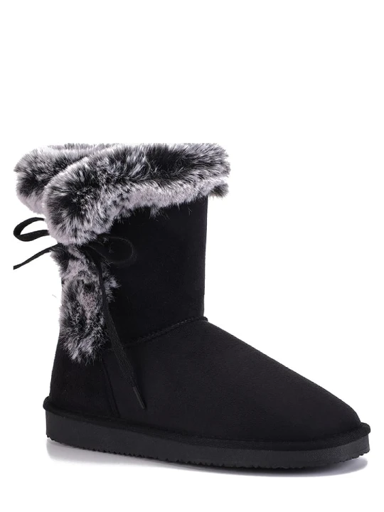 Zdjęcie produktu ISLAND BOOT Kozaki zimowe "Cora" w kolorze czarnym rozmiar: 36
