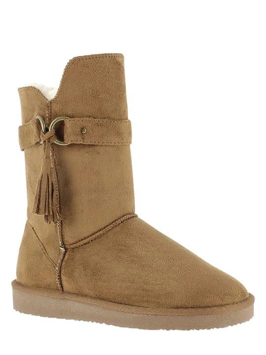 Zdjęcie produktu ISLAND BOOT Kozaki zimowe "Crawford" w kolorze jasnobrązowym rozmiar: 37