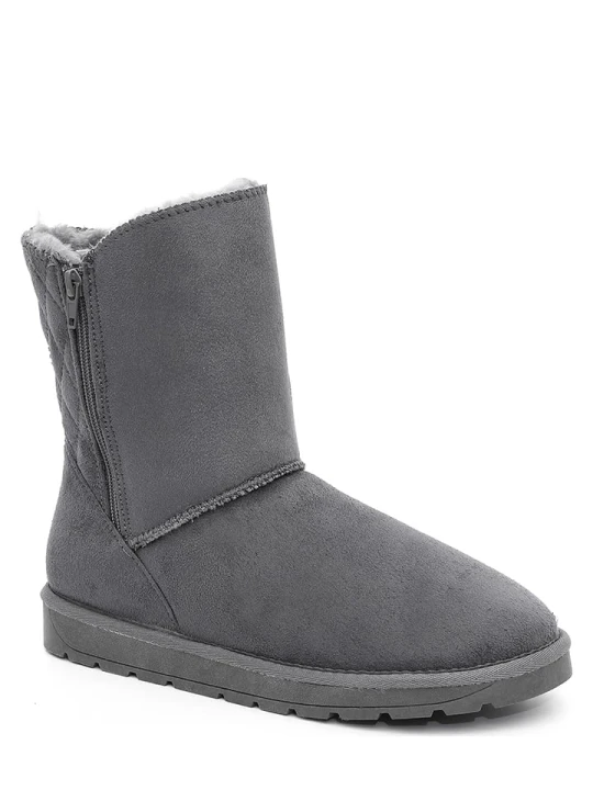 Zdjęcie produktu ISLAND BOOT Kozaki zimowe "Zasha" w kolorze antracytowym rozmiar: 38