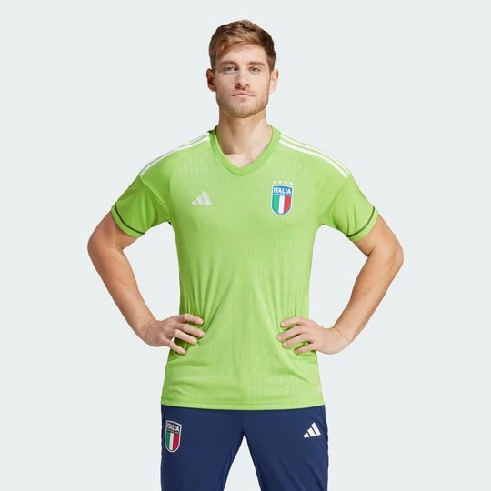 Zdjęcie produktu Italy 23 Goalkeeper Jersey Adidas Team Semi Sol Green2