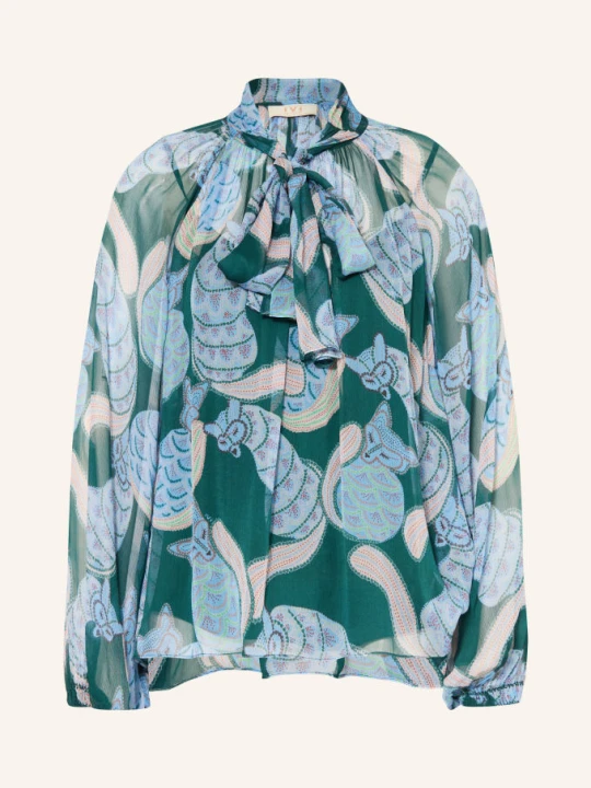 Zdjęcie produktu Ivi Collection Bluzka Z Kokardą gruen