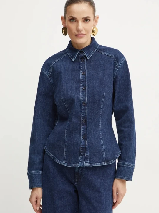 Zdjęcie produktu Ivy Oak koszula jeansowa IVY & OAK granatowy