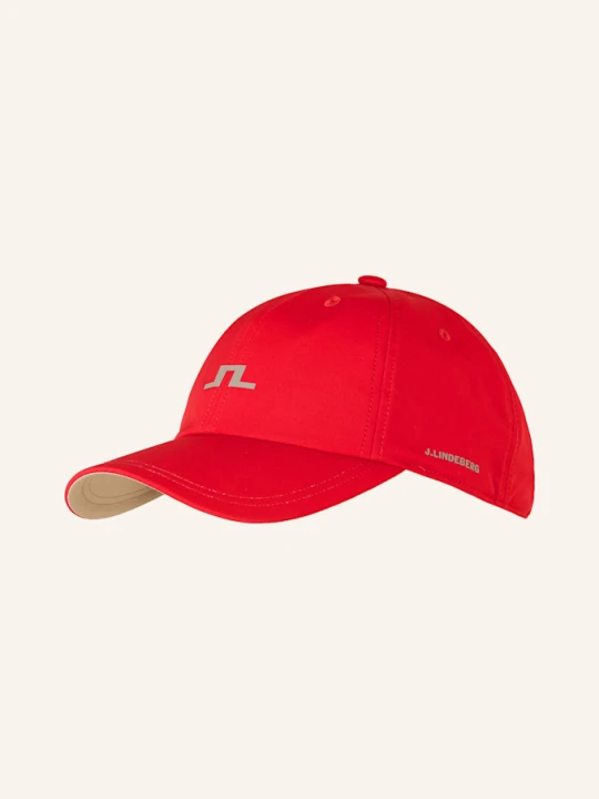 Zdjęcie produktu J.Lindeberg Czapka Z Daszkiem rot CZERWONY