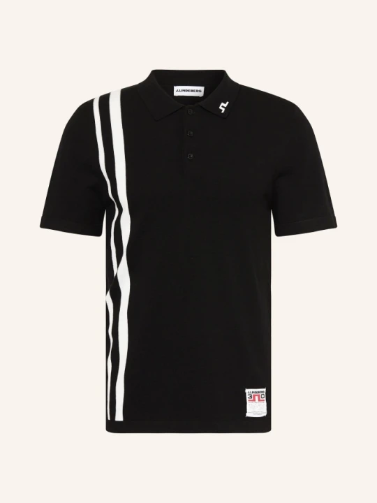 Zdjęcie produktu J.Lindeberg Koszulka Polo Z Dzianiny schwarz