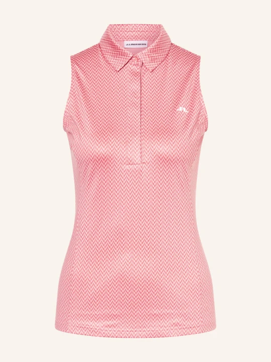 Zdjęcie produktu J.Lindeberg Funkcjonalna Koszulka Polo rot JASNOCZERWONY