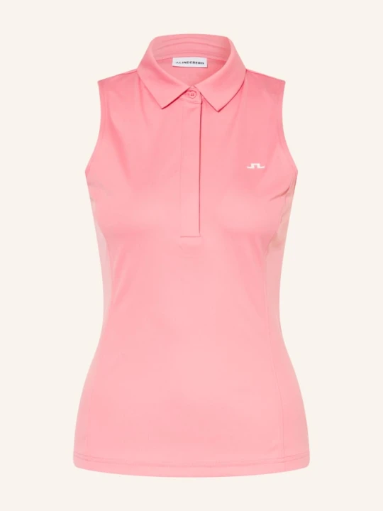 Zdjęcie produktu J.Lindeberg Funkcjonalna Koszulka Polo rot RÓŻOWY