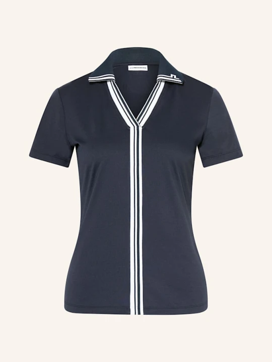 Zdjęcie produktu J.Lindeberg Funkcyjna Koszulka Polo blau GRANATOWY