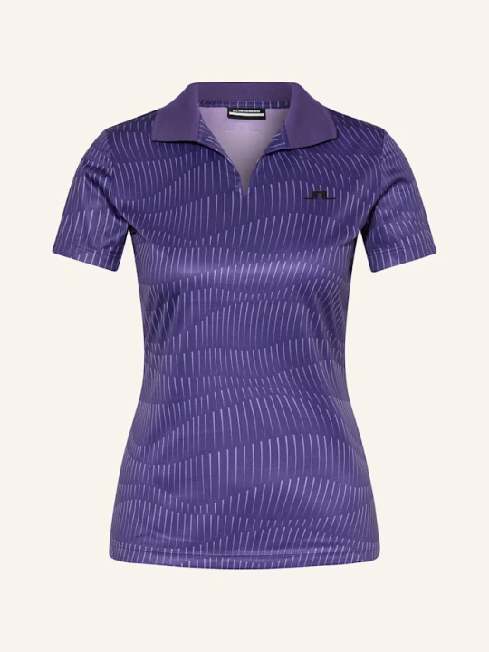 Zdjęcie produktu J.Lindeberg Funkcyjna Koszulka Polo lila purpurowy
