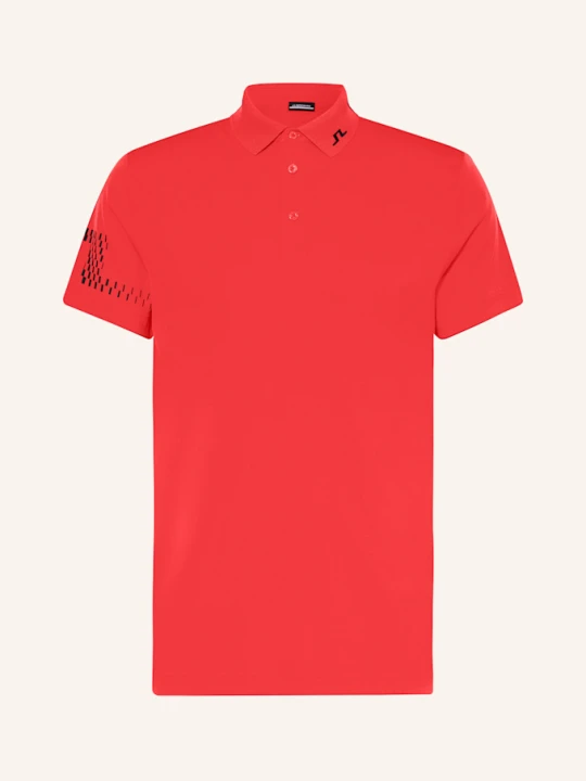 Zdjęcie produktu J.Lindeberg Funkcyjna Koszulka Polo rot CZERWONY