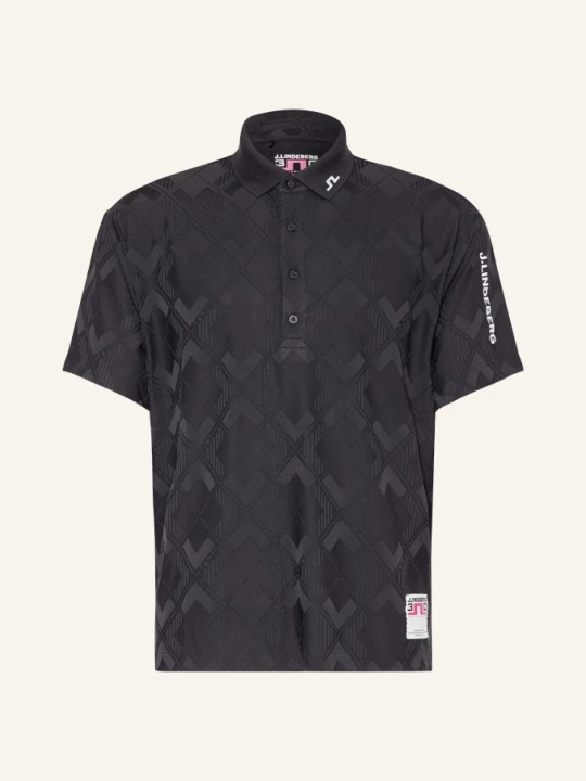 Zdjęcie produktu J.Lindeberg Koszulka Polo Z Dżerseju schwarz