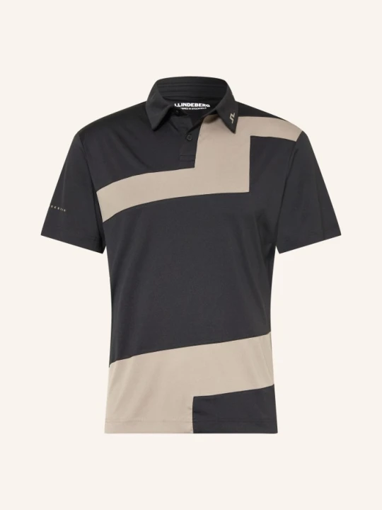Zdjęcie produktu J.Lindeberg Koszulka Polo Z Dżerseju schwarz czarny