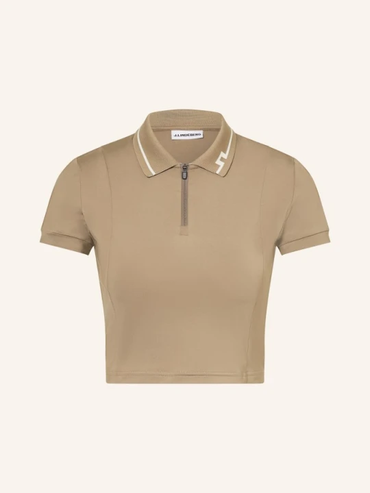 Zdjęcie produktu J.Lindeberg Krótka Koszulka Polo braun OLIWKOWY