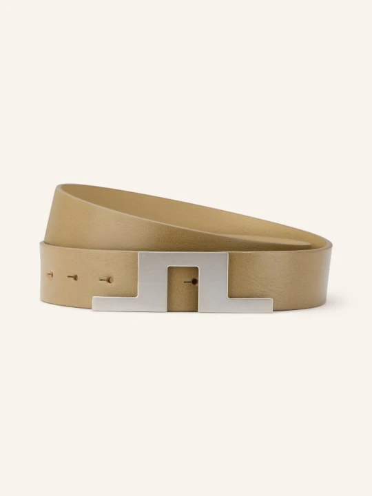 Zdjęcie produktu J.Lindeberg Skórzany Pasek beige KHAKI