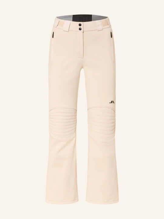 Zdjęcie produktu J.Lindeberg Spodnie Narciarskie Z Materiału Softshell beige ECRU