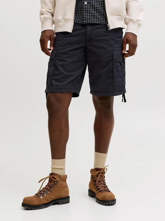 Zdjęcie produktu Jack & Jones Bermudy "Stole" w kolorze granatowym rozmiar: XXL