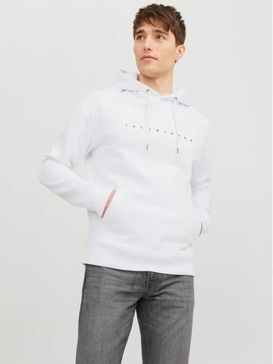 Zdjęcie produktu Jack & Jones Bluza 12233972 Biały Relaxed Fit