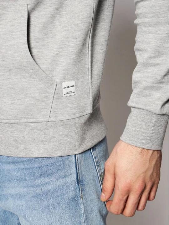 Zdjęcie produktu Jack & Jones Bluza Basic 12181901 Szary Regular Fit