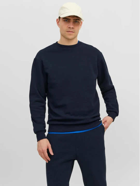 Zdjęcie produktu Jack & Jones Bluza Bradley 12249341 Granatowy Relaxed Fit