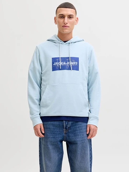 Zdjęcie produktu Jack & Jones Bluza "Cole" w kolorze błękitnym rozmiar: M