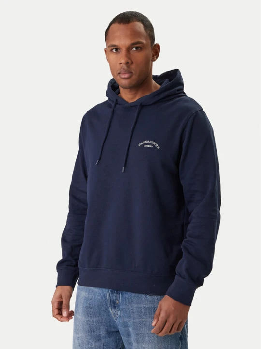 Zdjęcie produktu Jack & Jones Bluza College Logo 12288362 Granatowy Regular Fit