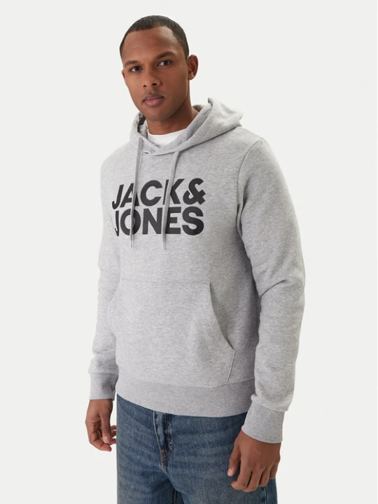 Zdjęcie produktu Jack & Jones Bluza Corp Logo 12152840 Szary Regular Fit