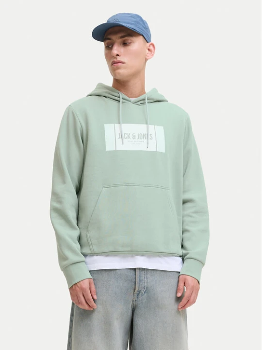 Zdjęcie produktu Jack & Jones Bluza Hayato 12278614 Zielony Regular Fit