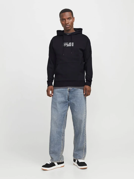 Zdjęcie produktu Jack & Jones Bluza "Jjcorp" w kolorze czarnym rozmiar: XL