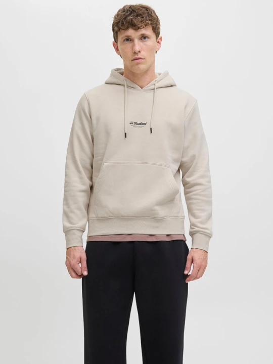 Zdjęcie produktu Jack & Jones Bluza "Jjesho" w kolorze beżowym rozmiar: XXL