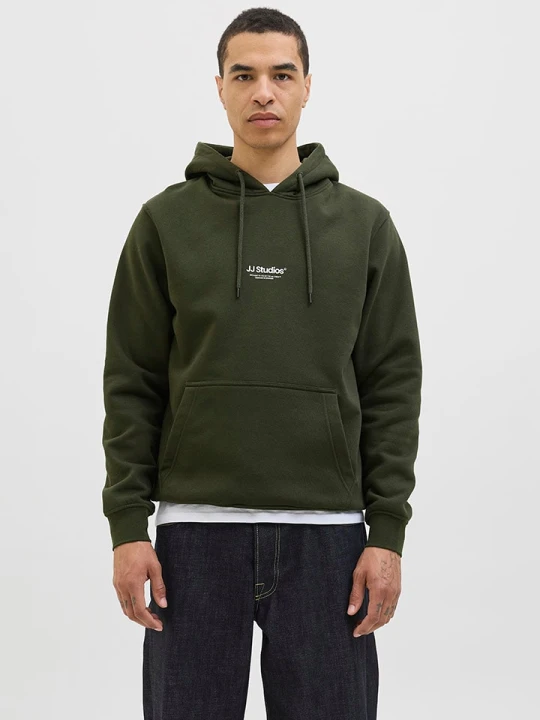 Zdjęcie produktu Jack & Jones Bluza "Jjesoho" w kolorze khaki rozmiar: XL