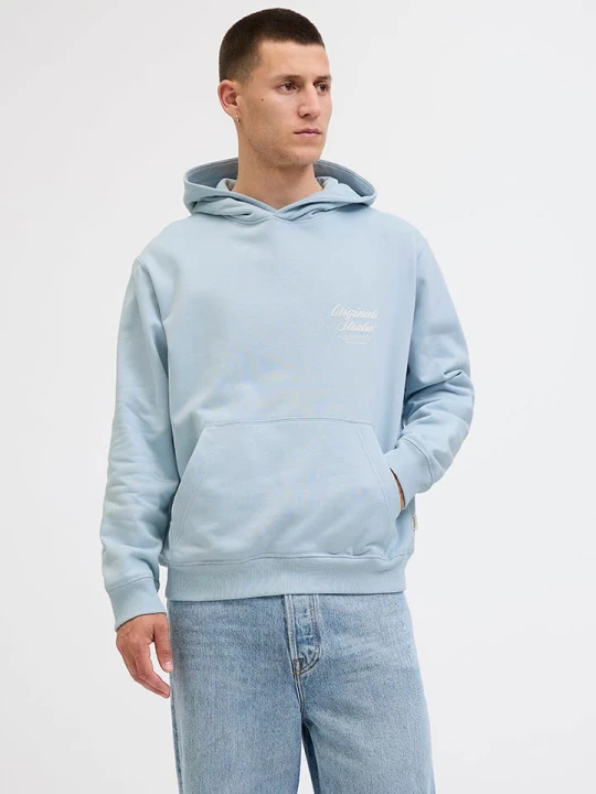 Zdjęcie produktu Jack & Jones Bluza "Jornorebro" w kolorze błękitnym rozmiar: XL
