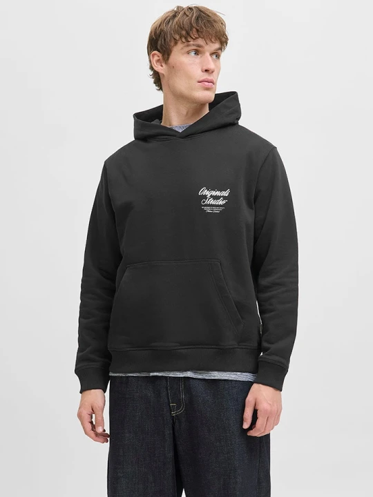 Zdjęcie produktu Jack & Jones Bluza "Jornorebro" w kolorze czarnym rozmiar: XL