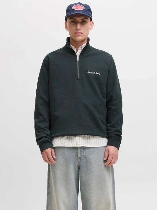 Zdjęcie produktu Jack & Jones Bluza "Jornorebro" w kolorze khaki rozmiar: M